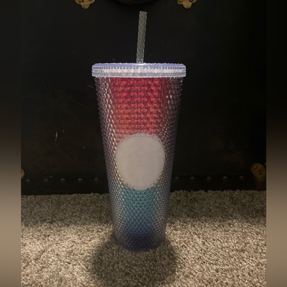 Starbucks Other - Starbuck NEW pride rainbow studded tumbler